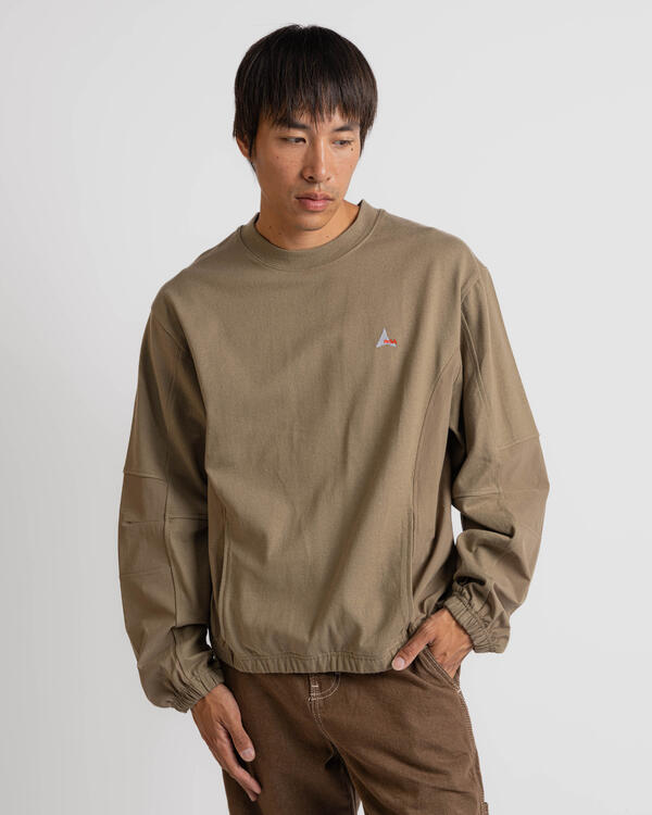 ROA Paneled Crewneck | RBMW089JY02-GRN0004 | AFEW STORE